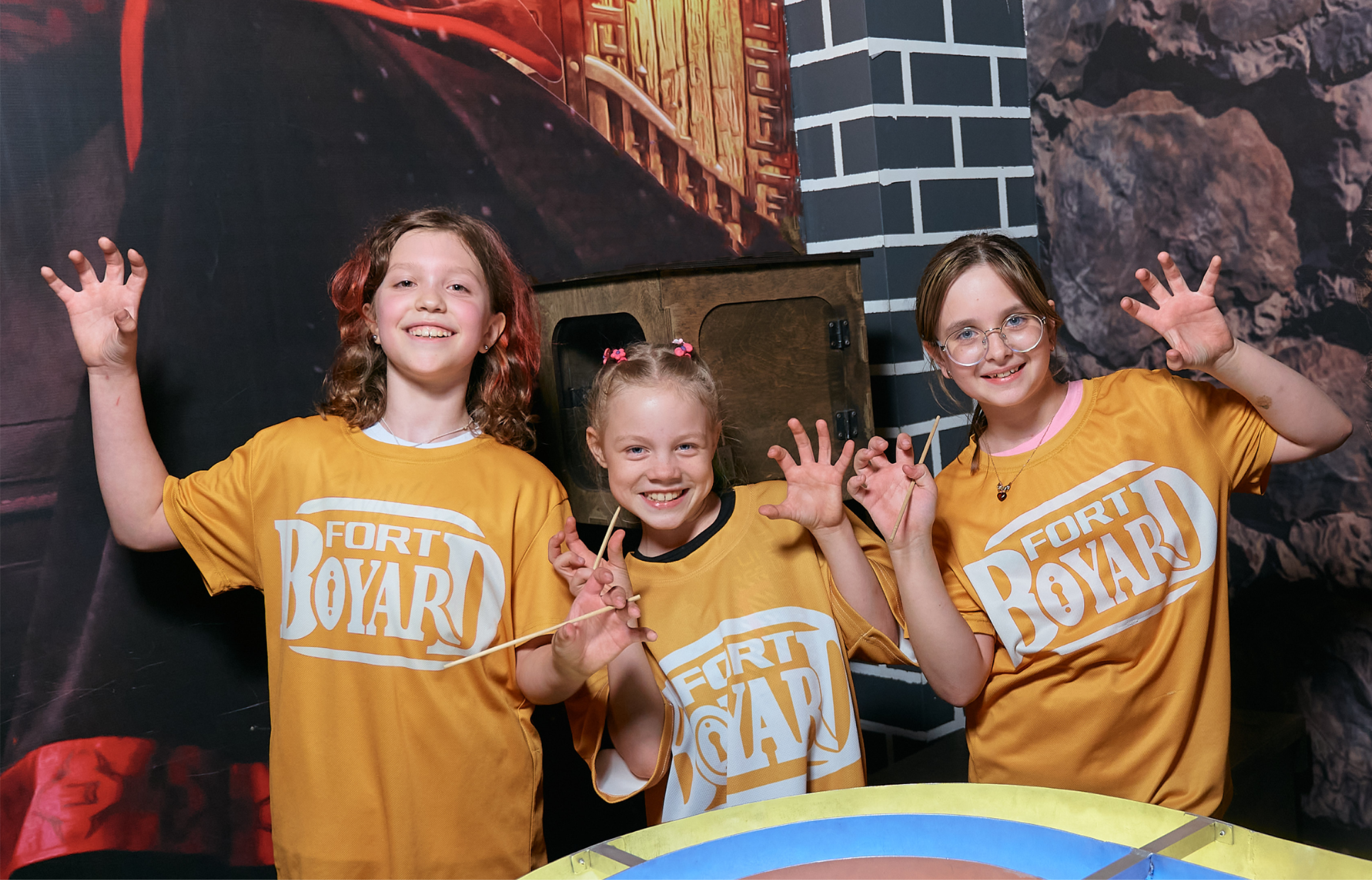 Незабываемый поход классом вместе с Форт Боярд